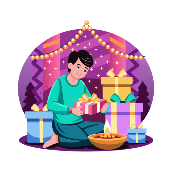 Opening Gift illustration