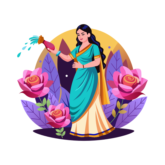 Rose Water illustration