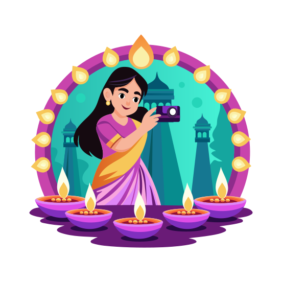 Taking Picture illustration