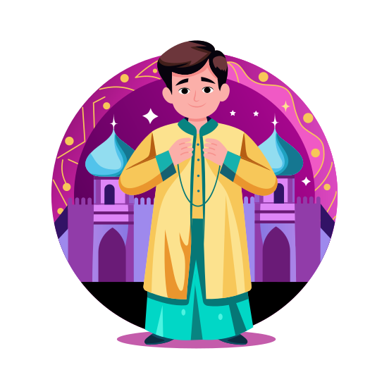 Traditional Clothes illustration