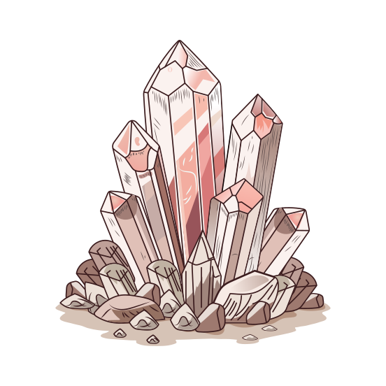 Crystal illustration