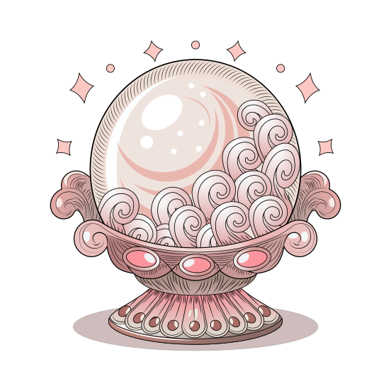 Crystal Ball illustration