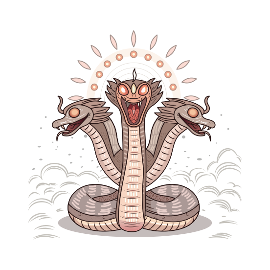 Hydra Monster illustration