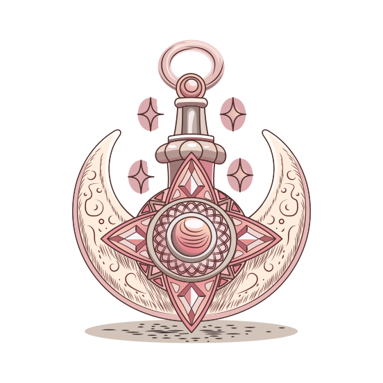 Moon Talisman illustration