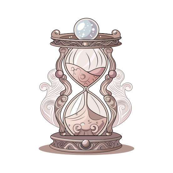 Mystic Hourglass illustration