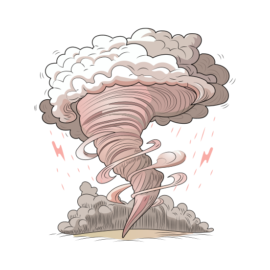 Tornado illustration