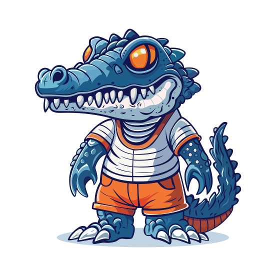 Alligator illustration