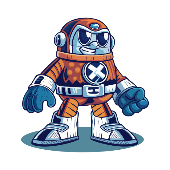 Cosmic Robot illustration