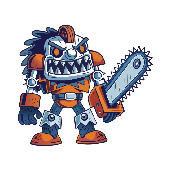 Creepy Clown illustration