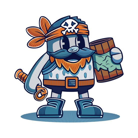 Pirate illustration