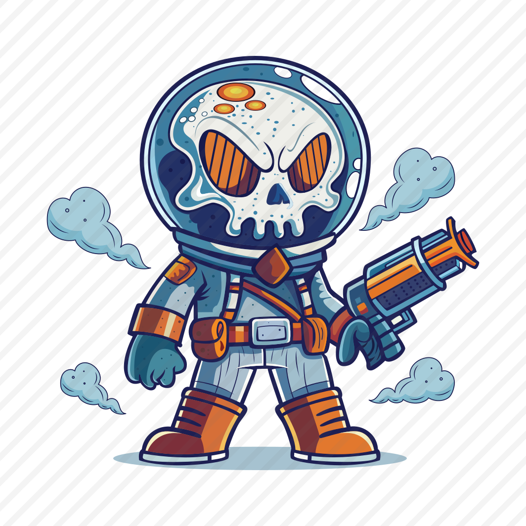 Skull Character preview