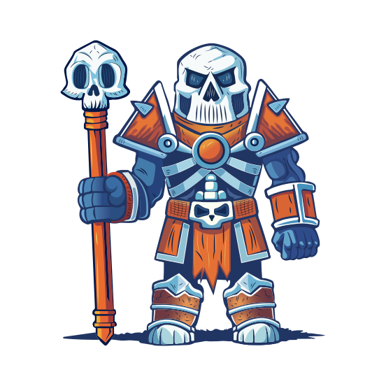 Skull Warden illustration