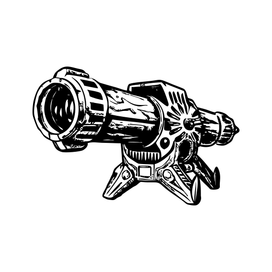 Alien Blaster illustration