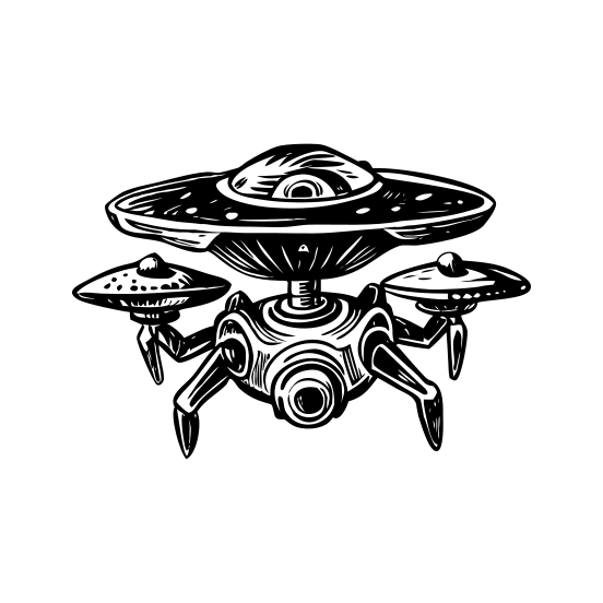 Alien Drone illustration