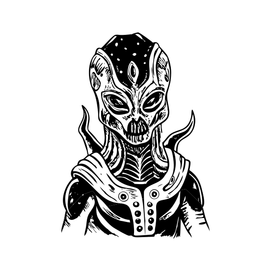 Alien Figure illustration