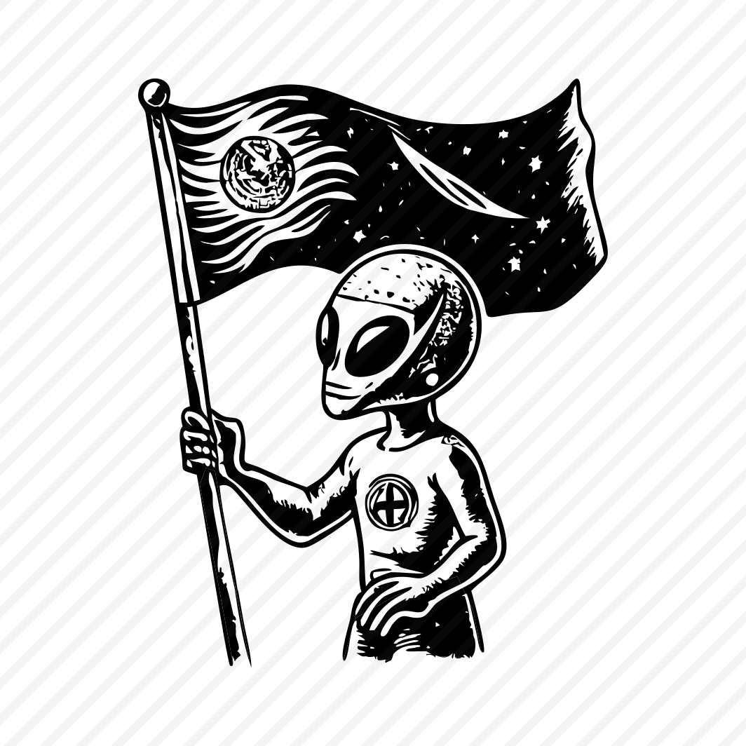 Alien Flag preview