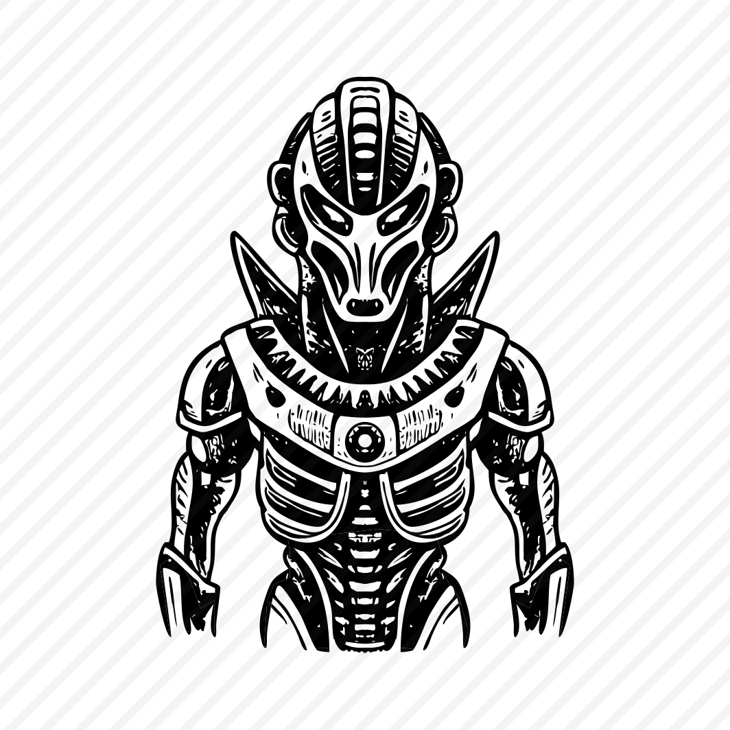 Alien Robot preview