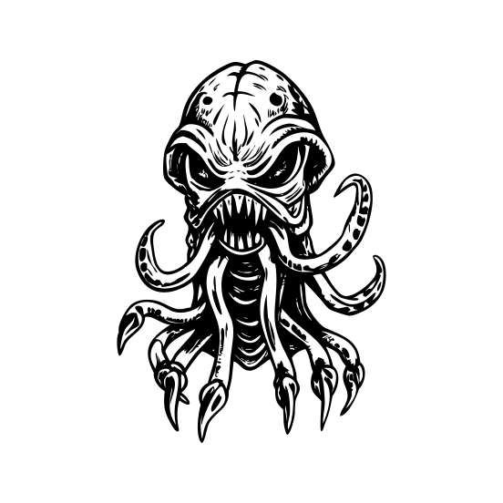 Alien Tentacle illustration