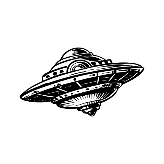 Alien Ufo illustration