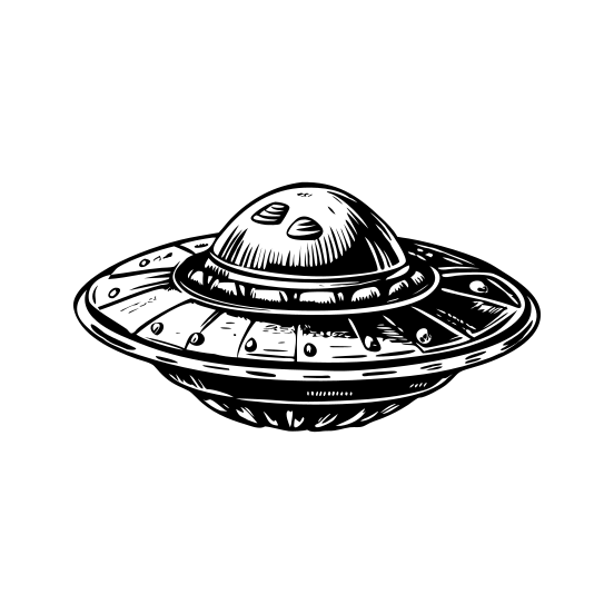 Flying Saucer illustration