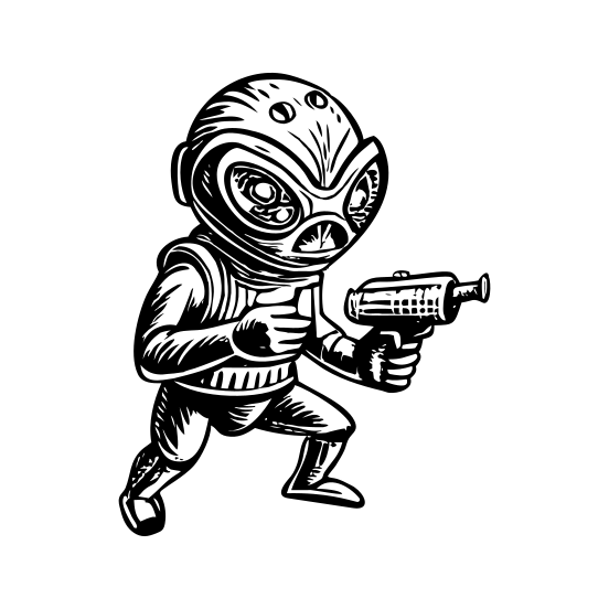 Laser Gun illustration