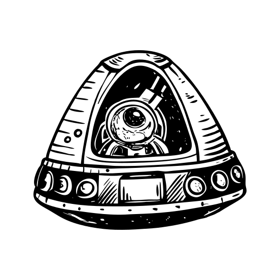 Space Capsule illustration