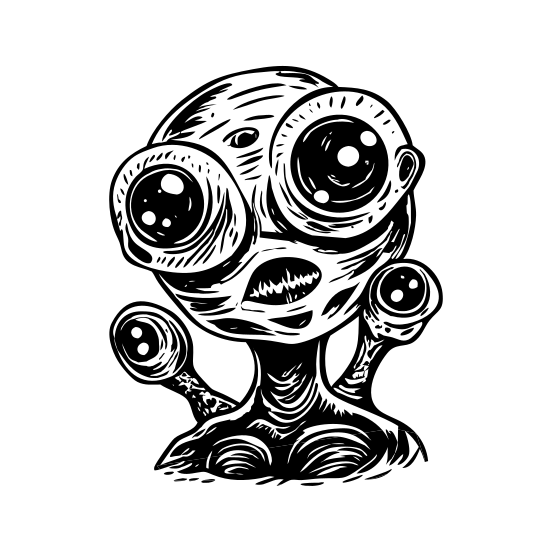 Space Creature illustration