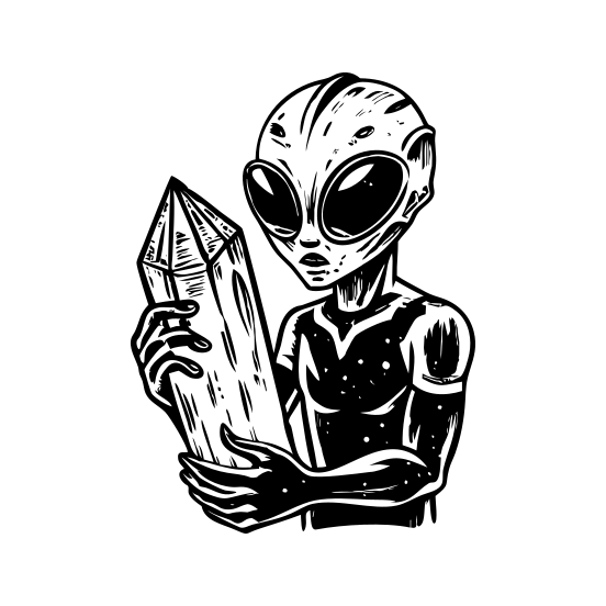 Space Crystal illustration