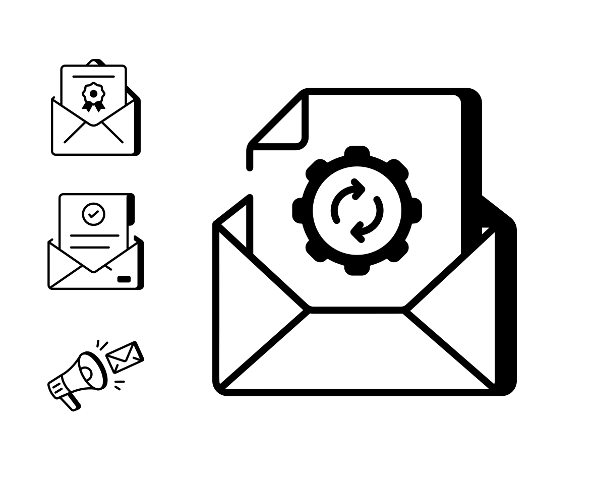 Email Marketing Icon Set  family preview image