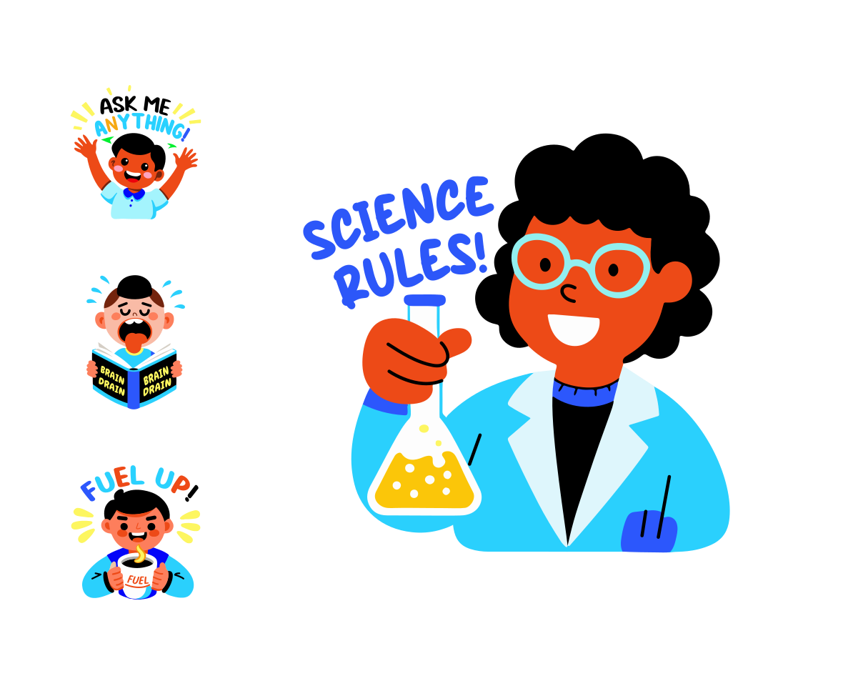 College and University Stickers  family preview image