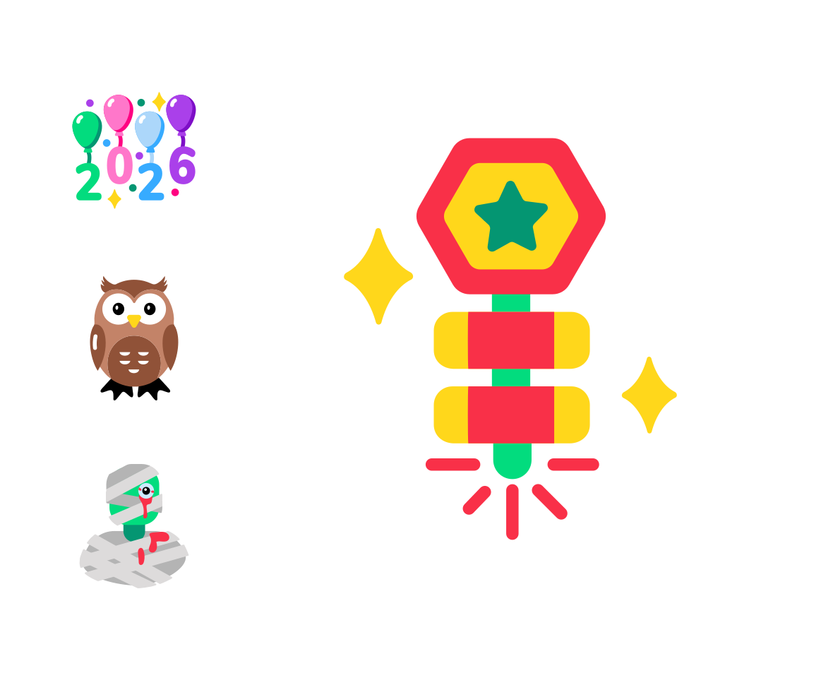 Joyful Holiday Icon Set family preview image