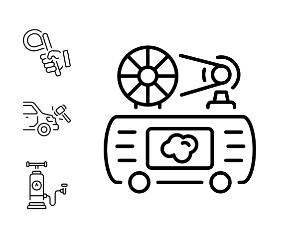 Automotive Industry Icon Set  family preview image