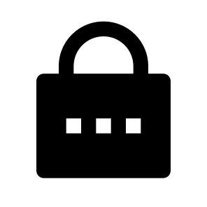 Lock Password Fill icon