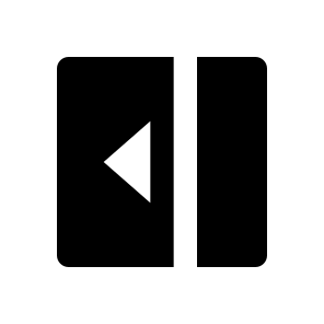 Sidebar Fold Fill icon
