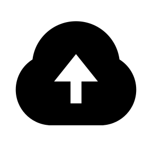 Upload Cloud Fill icon