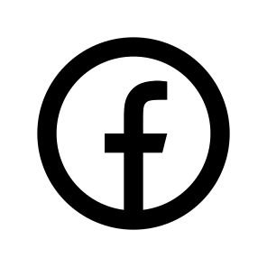 Facebook Circle Line icon