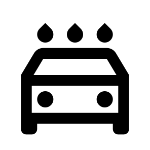 Car Washing Line icon