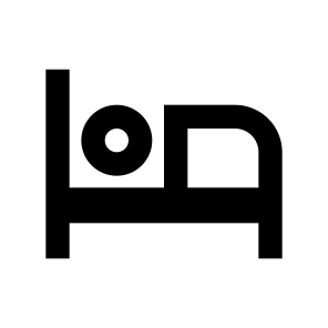 Hotel Bed Line icon