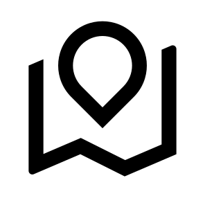 Road Map Line icon