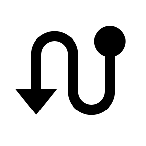 Route Fill icon