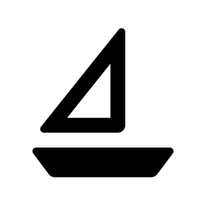 Sailboat Line icon