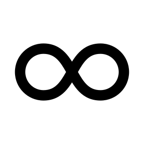 Infinity Fill icon