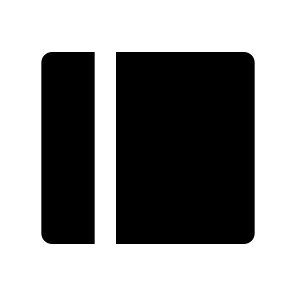 Layout Left Fill icon