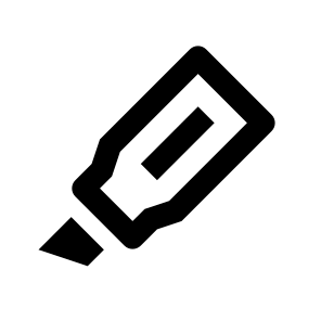 Mark Pen Line icon