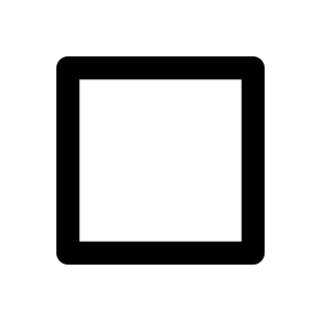 Square Line icon