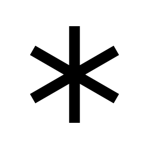 Asterisk icon