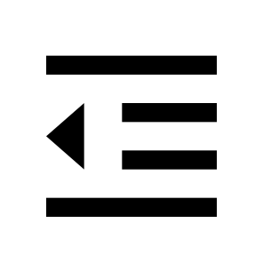Indent Decrease icon