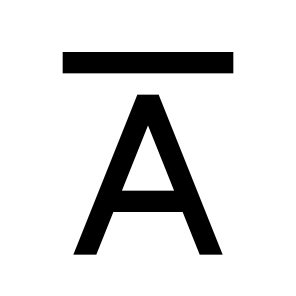 Overline icon
