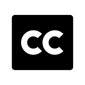 Closed Captioning Fill icon