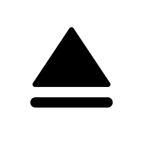 Eject Fill icon